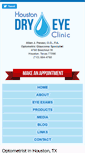 Mobile Screenshot of houstondryeyeclinic.com